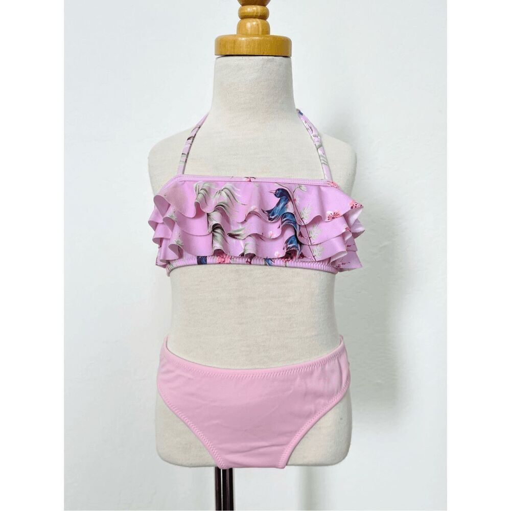 Stella Cove Girls 7 Bikini 2-piece Ruffled Swimsuit
